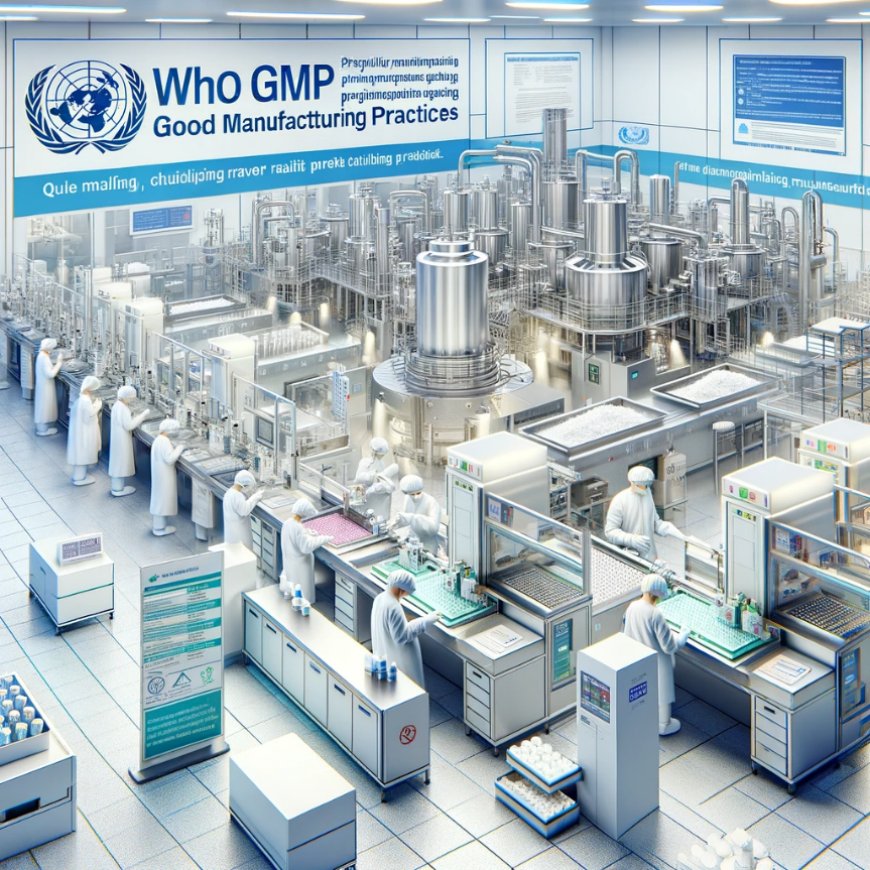 Quality First: WHO GMP Certification for Pharmaceutical Manufacturers