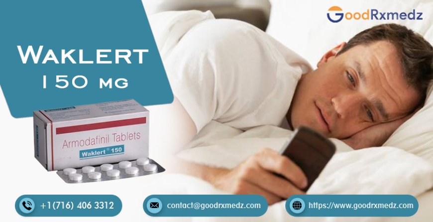 Waklert-150 Armodafinil Tablets Health Supplements | goodrxmedz