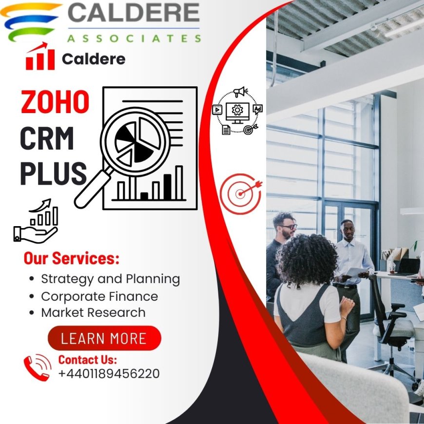 Mastering Business Growth with Zoho CRM Plus: Your Ultimate Toolkit