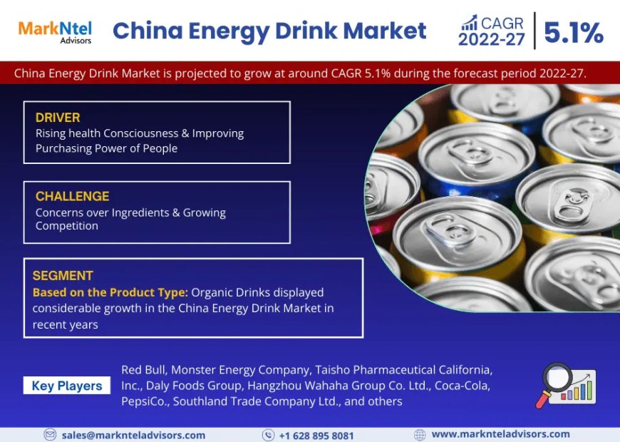 China Energy Drink Market Scope, Size, Share, Growth Opportunities and Future Strategies 2027: MarkNtel Advisors