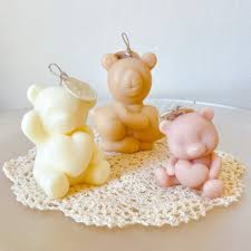 Adorable Teddy Bear Candles: Melt Your Heart