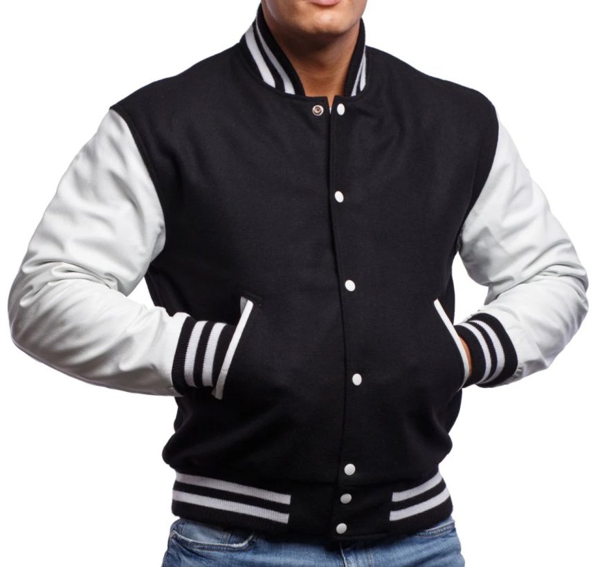 How to Style and Rock a Black and White Varsity Jacket for Stylish Look