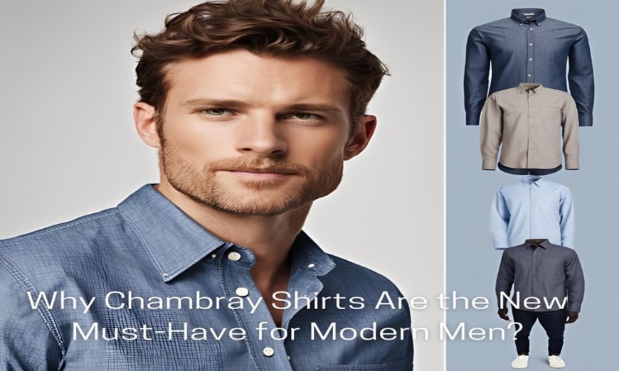 Why Chambray Shirts Are the New Must-Have for Modern Men?
