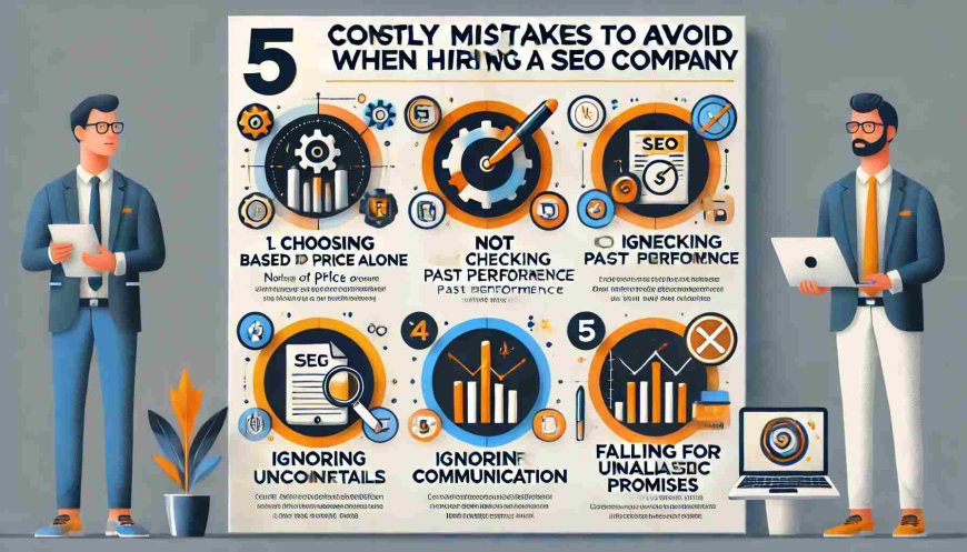 5 COSTLY MISTAKES TO AVOID WHEN HIRING A SEO COMPANY