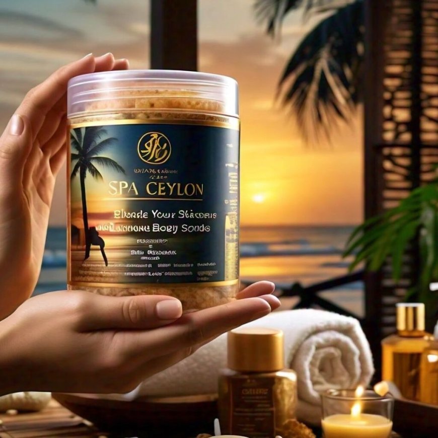 Revitalize Your Skin with Spa Ceylon's Exfoliating Body Scrub in Pakistan