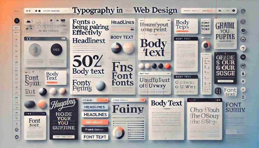 Typography in Web Design: Choosing & Pairing Fonts