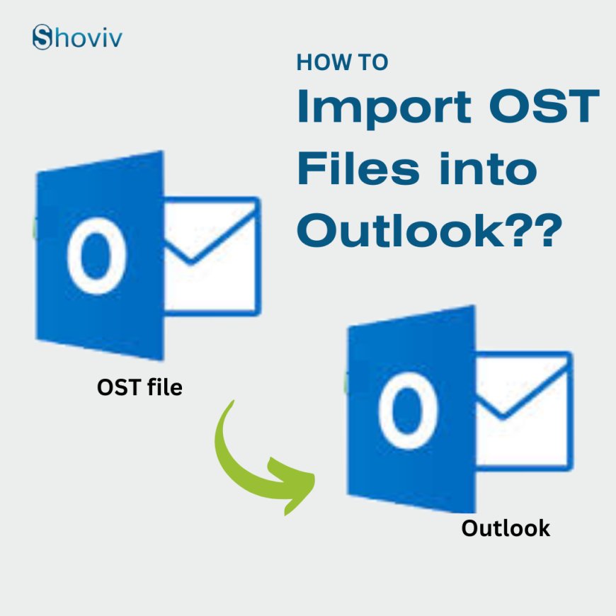 How to Import OST File to Outlook Using Shoviv OST to PST Converter?