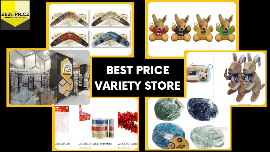 What are the different art and craft items that you can find at the best price variety store?