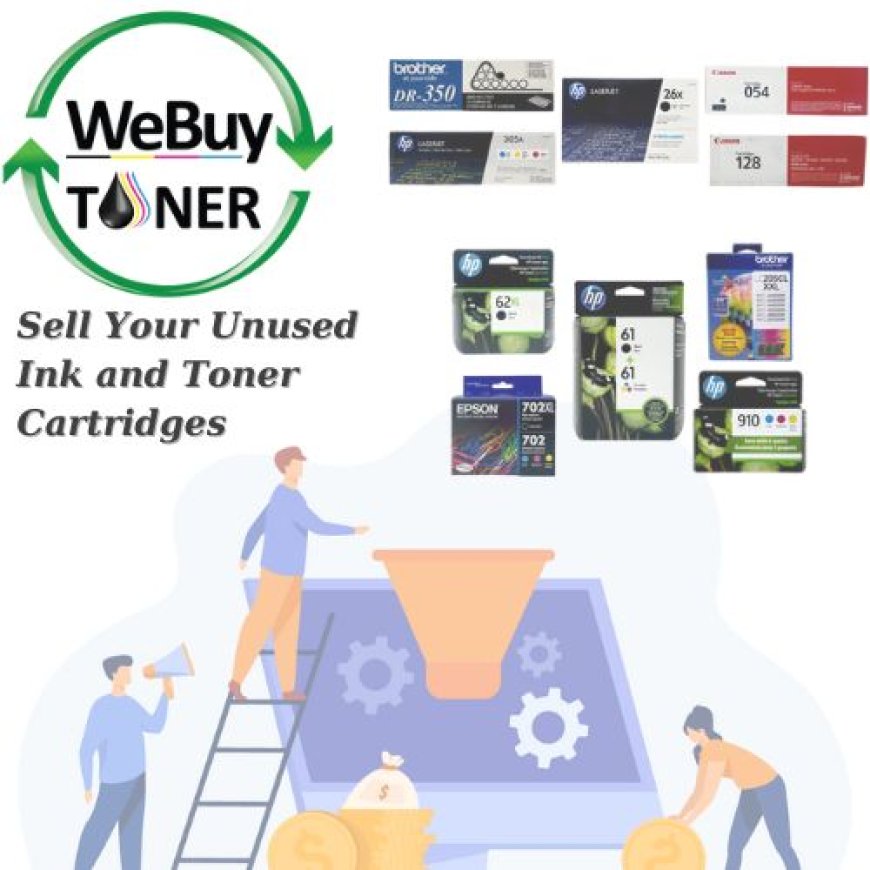 How to Sell Unused Ink and Toner Cartridges