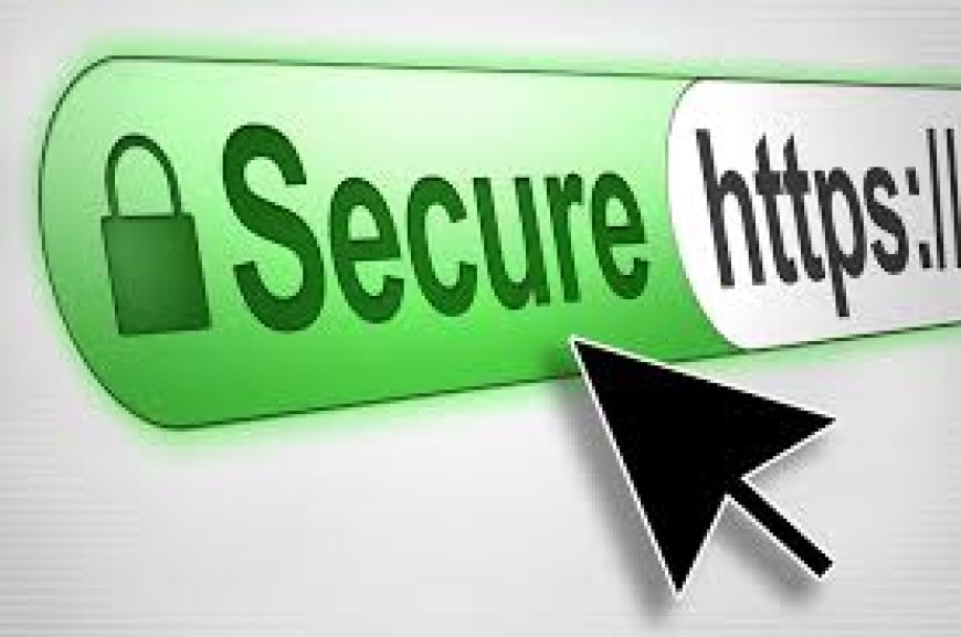 How can you ensure a website is secure for users?