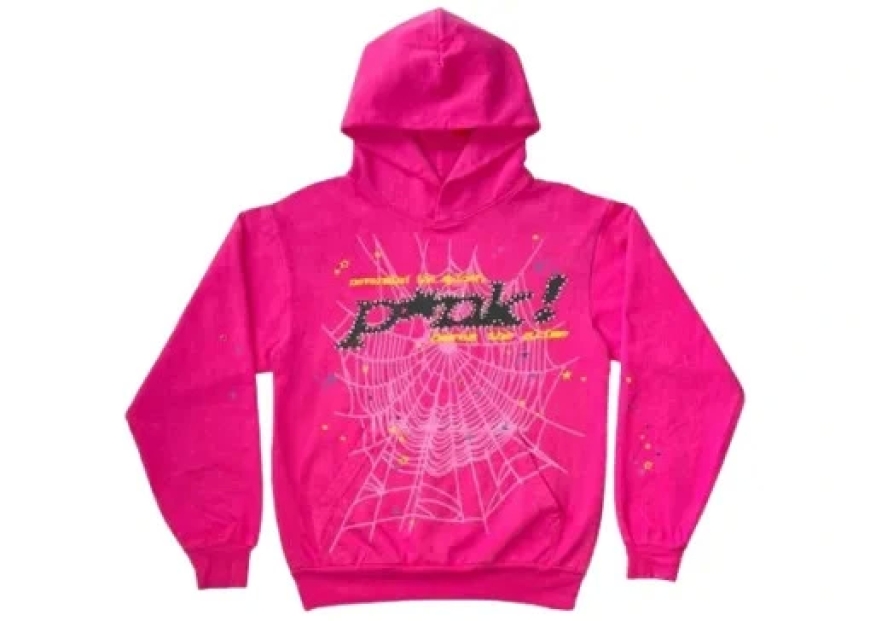 The New Trendy Outfit: Pink Spider Hoodie