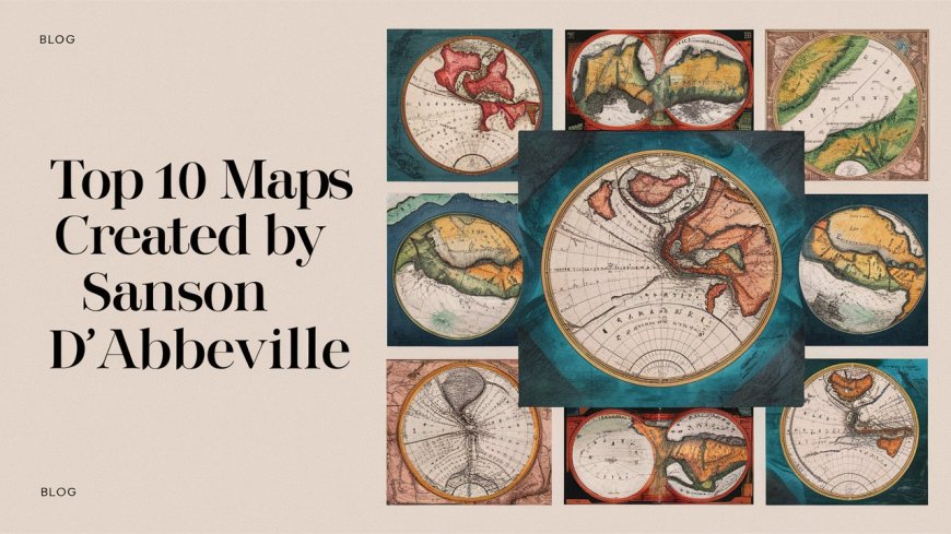 Top 10 Maps Created by Sanson d'Abbeville