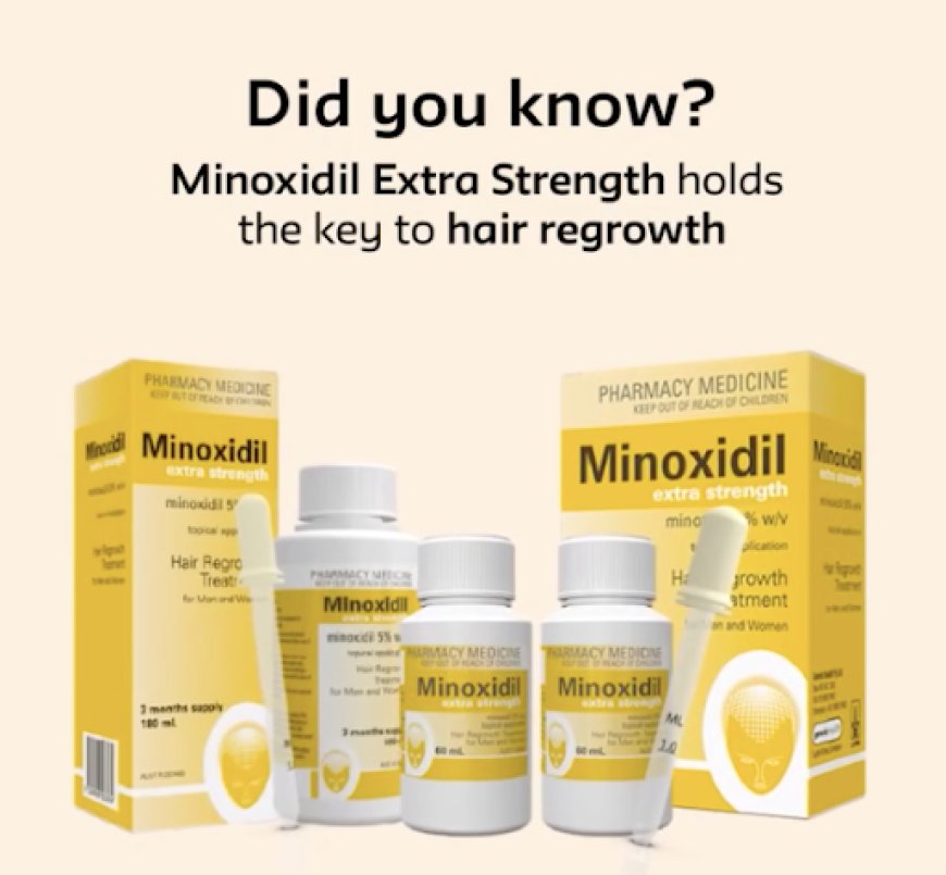 Minoxidil: The Go-To Solution for Hair Loss in Australia (Men & Women)