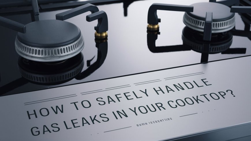 How to Safely Handle Gas Leaks in Your Cooktop?