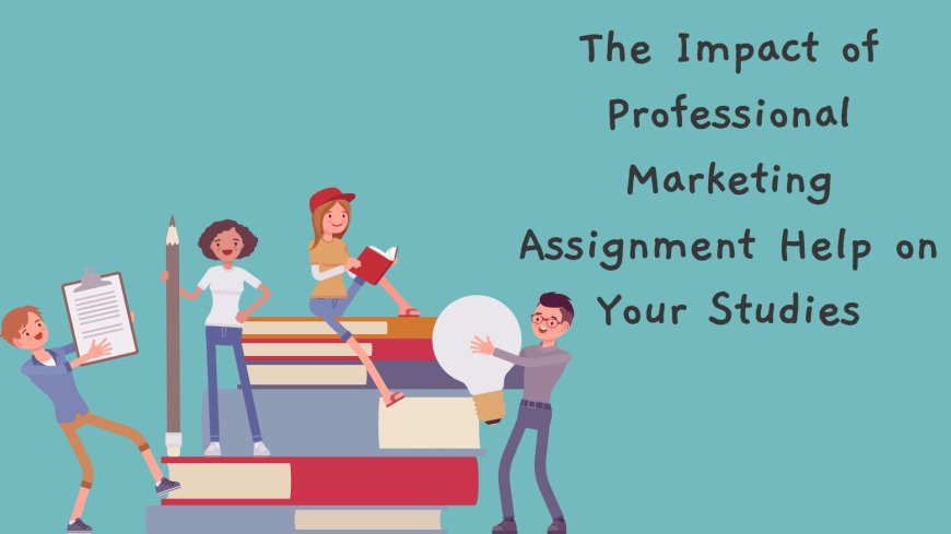 The Impact of Professional Marketing Assignment Help on Your Studies