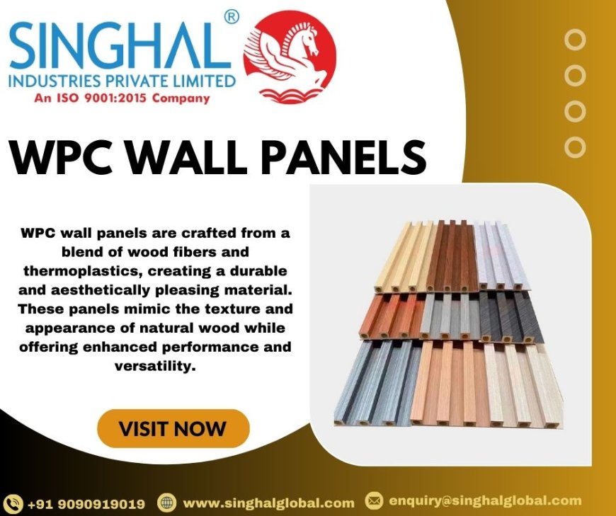 How WPC Wall Panels Enhance Aesthetics and Functionality in Your Home