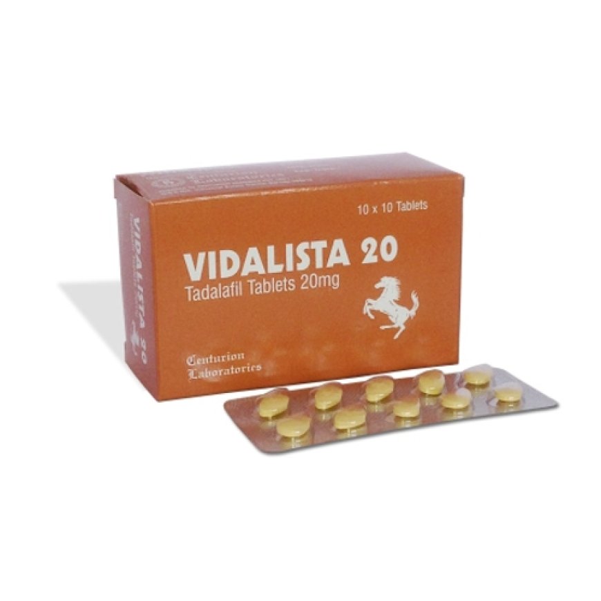 Vidalista | Tadalafil Weekend Pill For ED