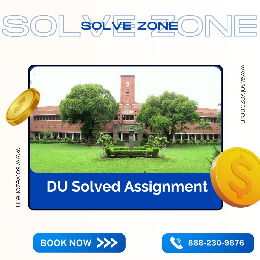 DU Solved Assignment