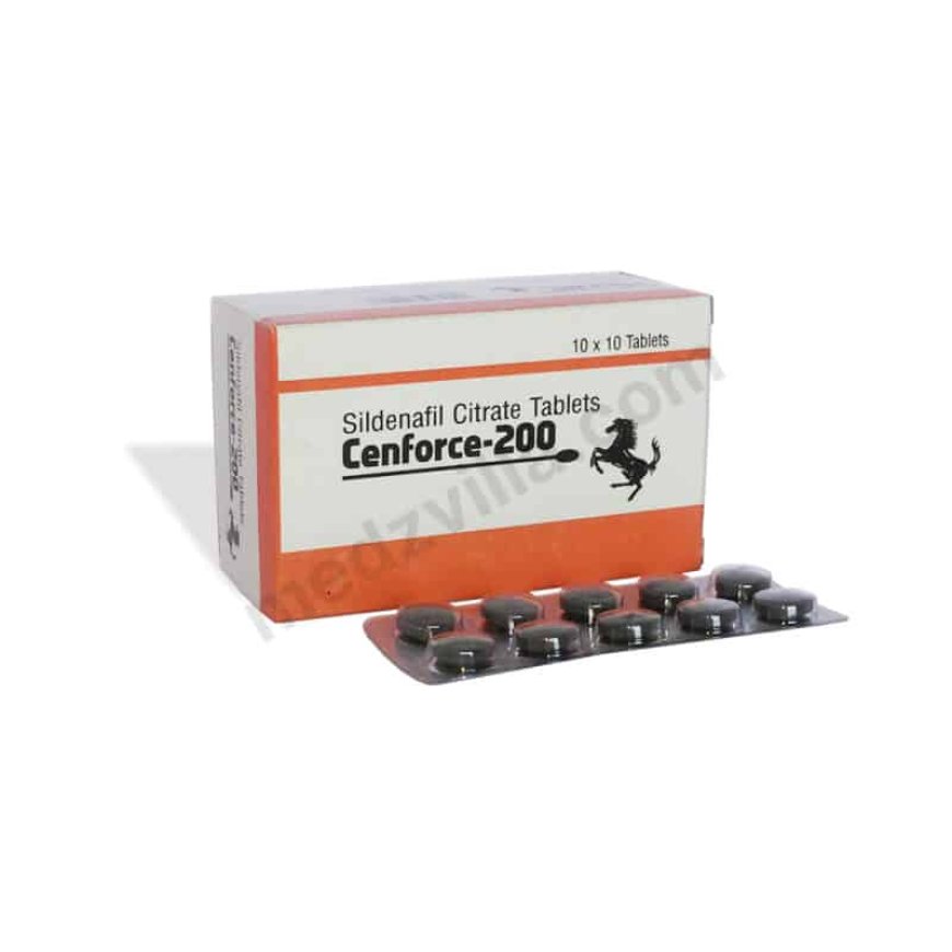 The Blue Magic: Cenforce 200 Black Pill Potency Unleashed in men