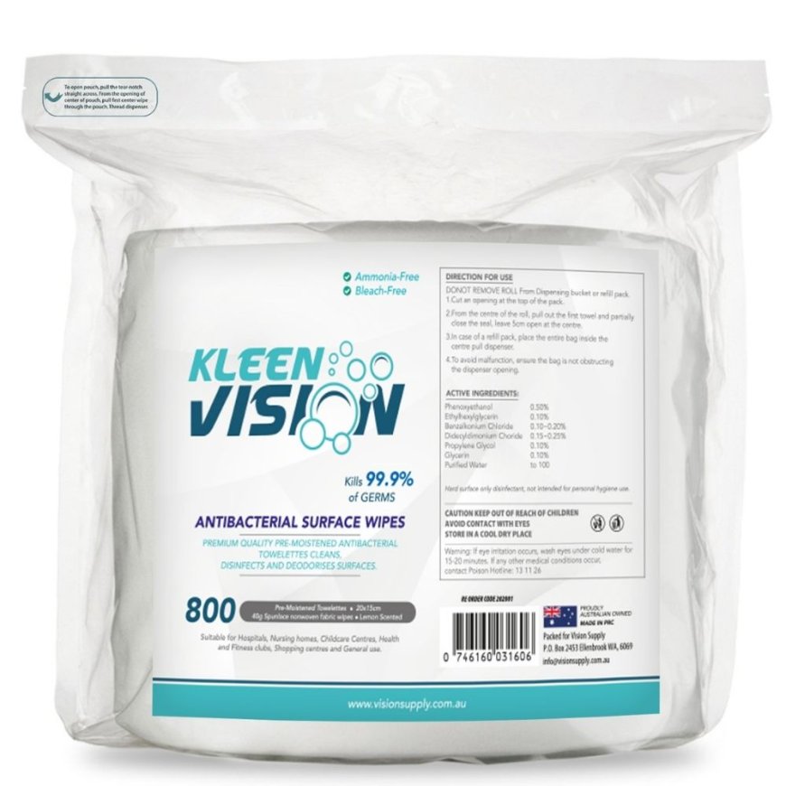 Stock Up on Bulk Anti-Bacterial Wipes: Essential Hygiene Solutions at Vision Supply