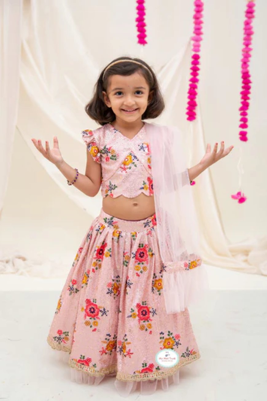 Dressing Up Little Princesses: Discovering the Perfect Lehenga for Baby Girls Online