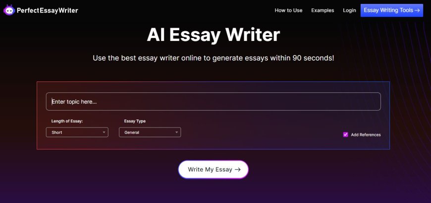 Get Your Writing Flow with PerfectEssayWriter.ai AI Paragraph Generator