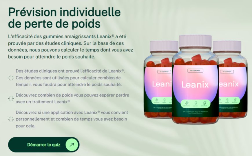 Leanix Gummies - Avis Leanix Gummies, Leanix Gummies Avis Medical, Leanix Gummies parapharmacie leclerc!!!