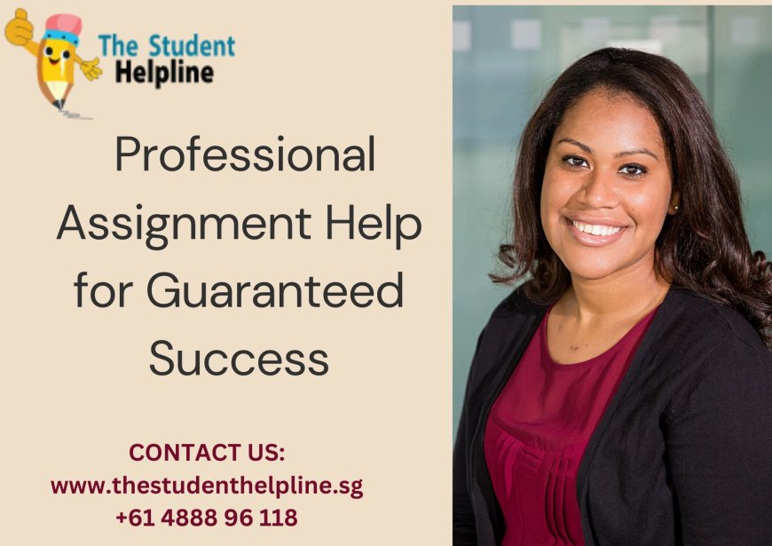 Professional Assignment Help for Guaranteed Success