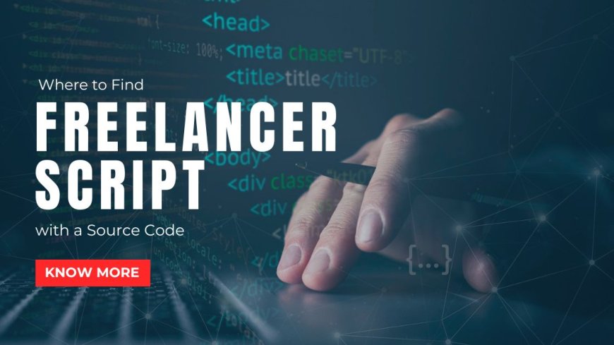 Where to Find Freelancer Clone Scripts with a Source Code?