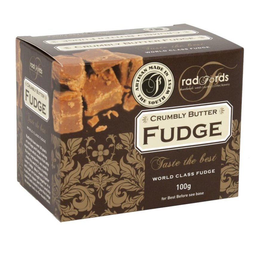 Fudge Boxes Combining Taste and Presentation