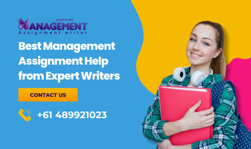 Best Management Assignment Help from Expert Writers