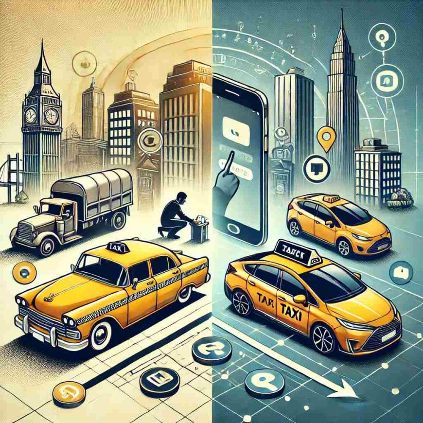 The Evolution of Taxi Services: From Traditional Cabs to Ride-Sharing Apps