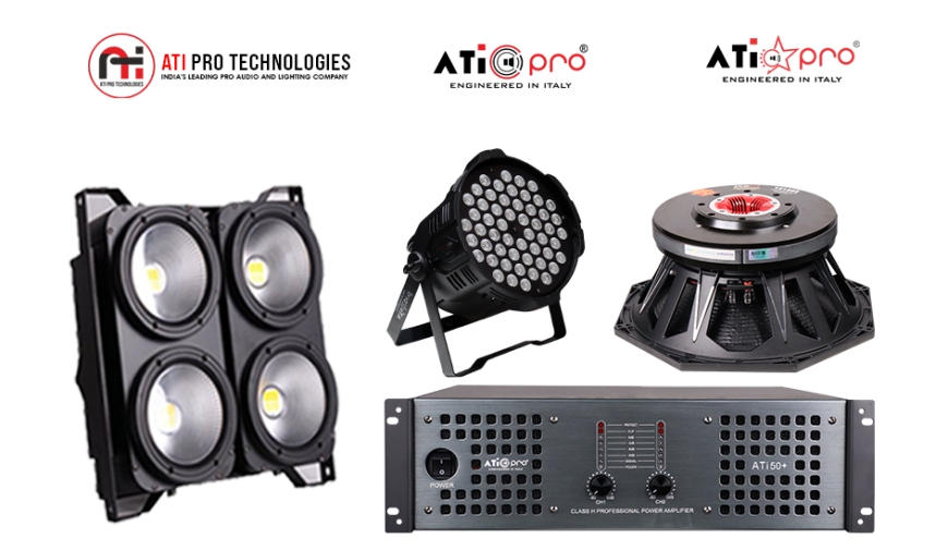 LED Par Lights, LED Blinders, PA Amplifiers, and DJ Speakers: Elevate Your Events with ATI Pro Technologies