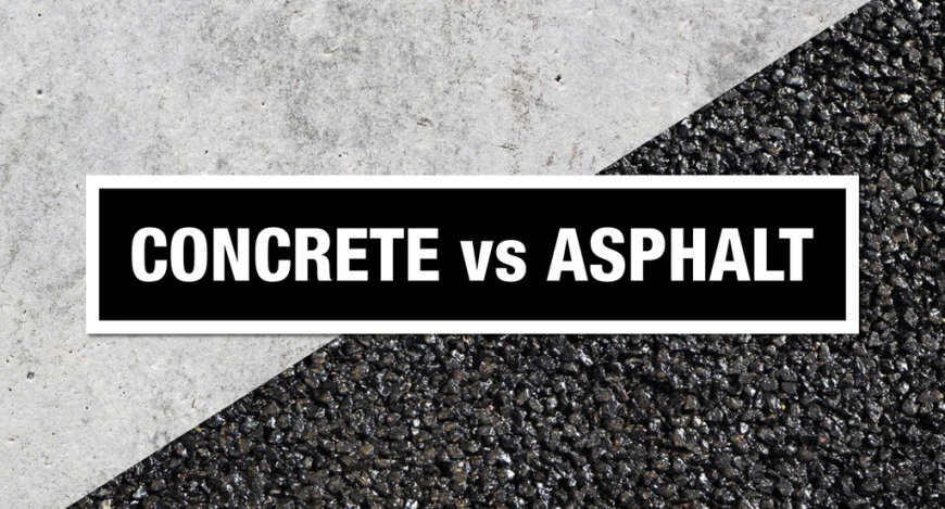 Installing Asphalt and Concrete: Which is the best option for a driveway?