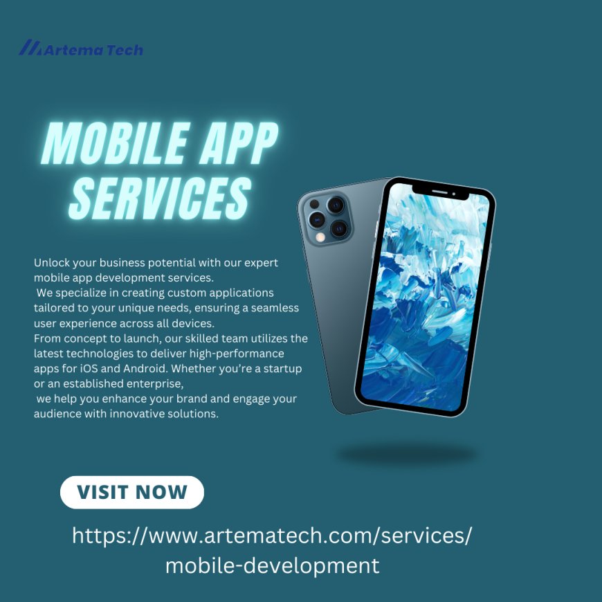 Mobile App Development Services: Driving Innovation