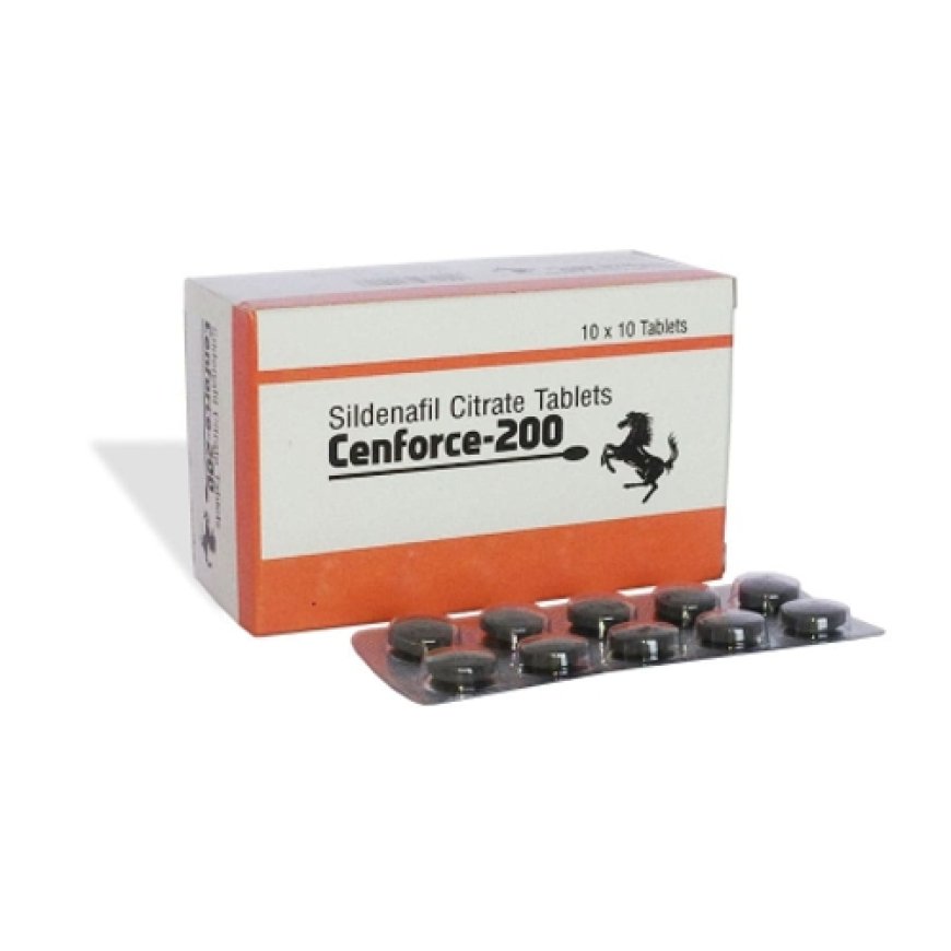 Cenforce 200 mg capsule | Sildenafil | USA