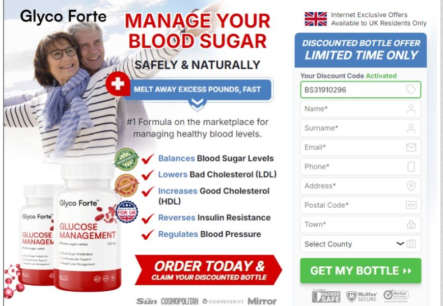 Glyco Forte UK (Official 2024!) How it Work?