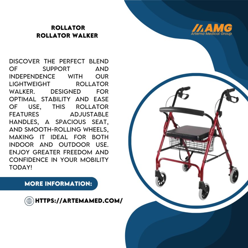 Types of Rollator Rollator Walkers