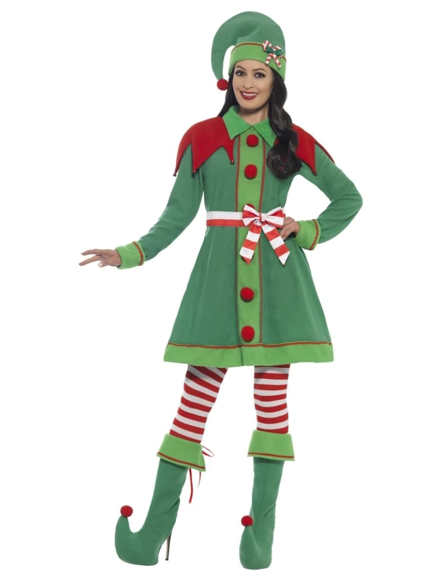 Women’s Elf Costumes Festive Fashion for the Holiday Season