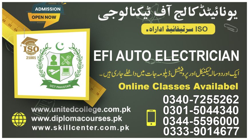 Auto Electrician Course in Rawalpindi Islamabad