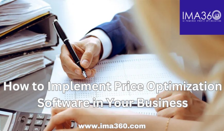 How to Implement Price Optimization Software in Your Business