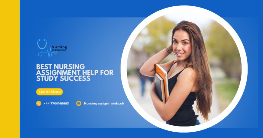 Best Nursing Assignment Help for Study Success