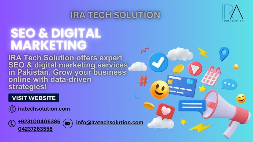 SEO Company - Drive Your Success with IRA Tech Solution