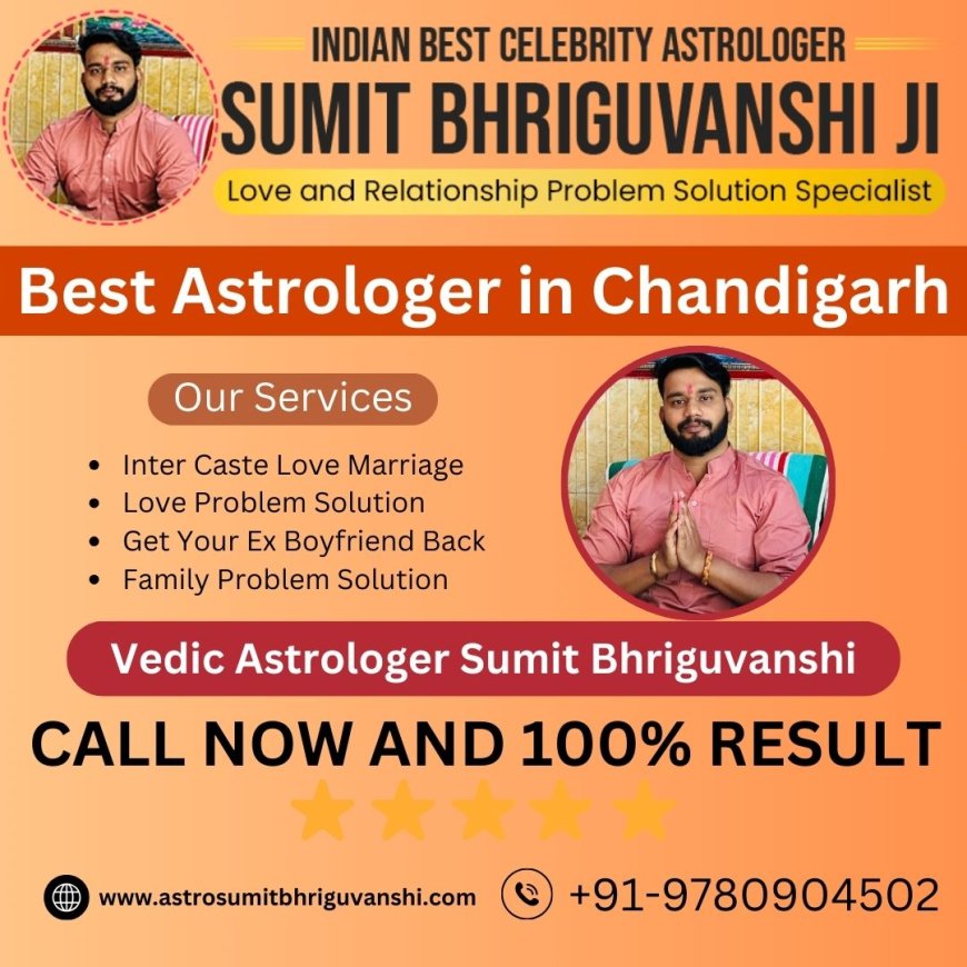 Best Astrologer in Chandigarh | Vedic Astrologer Sumit Bhriguvanshi