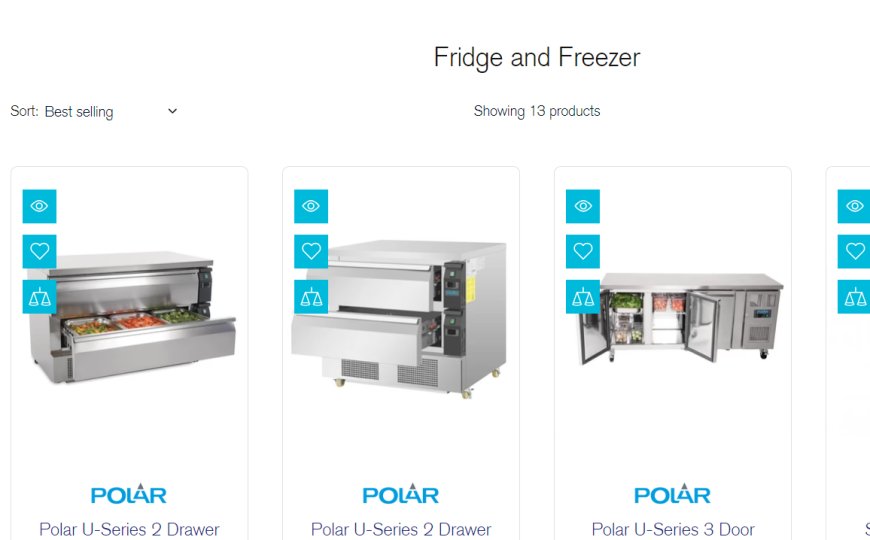 Open Display Fridges and Commercial Freezers