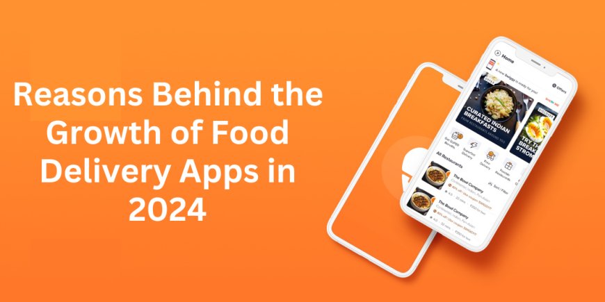 Reasons Behind the Growth of Food Delivery Apps in 2024