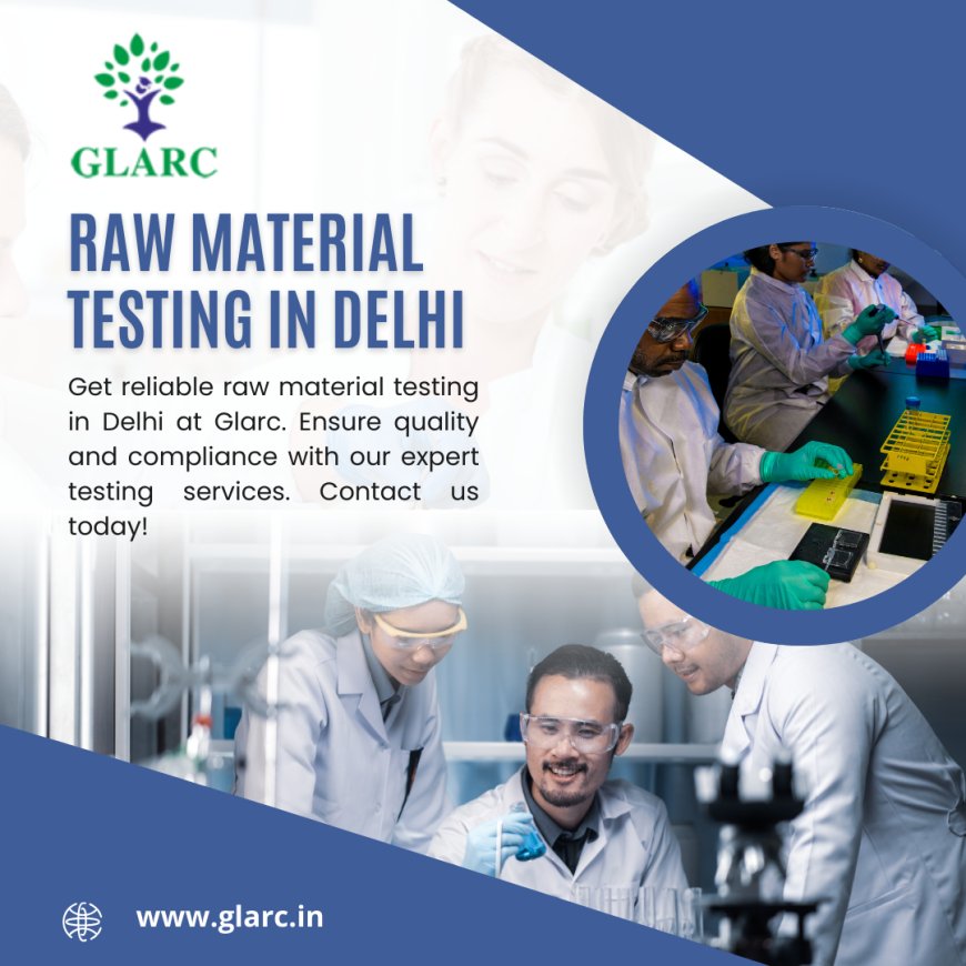 Comprehensive Water & Medical Testing Services in Delhi: Water, Medical Devices, Injections & More - Glarc