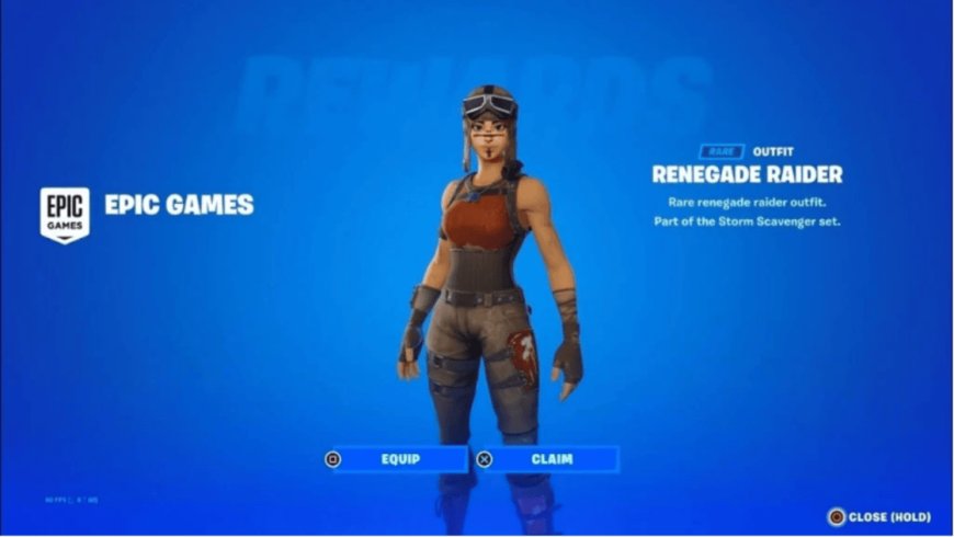 Renegade Raider: The Iconic Fortnite Skin