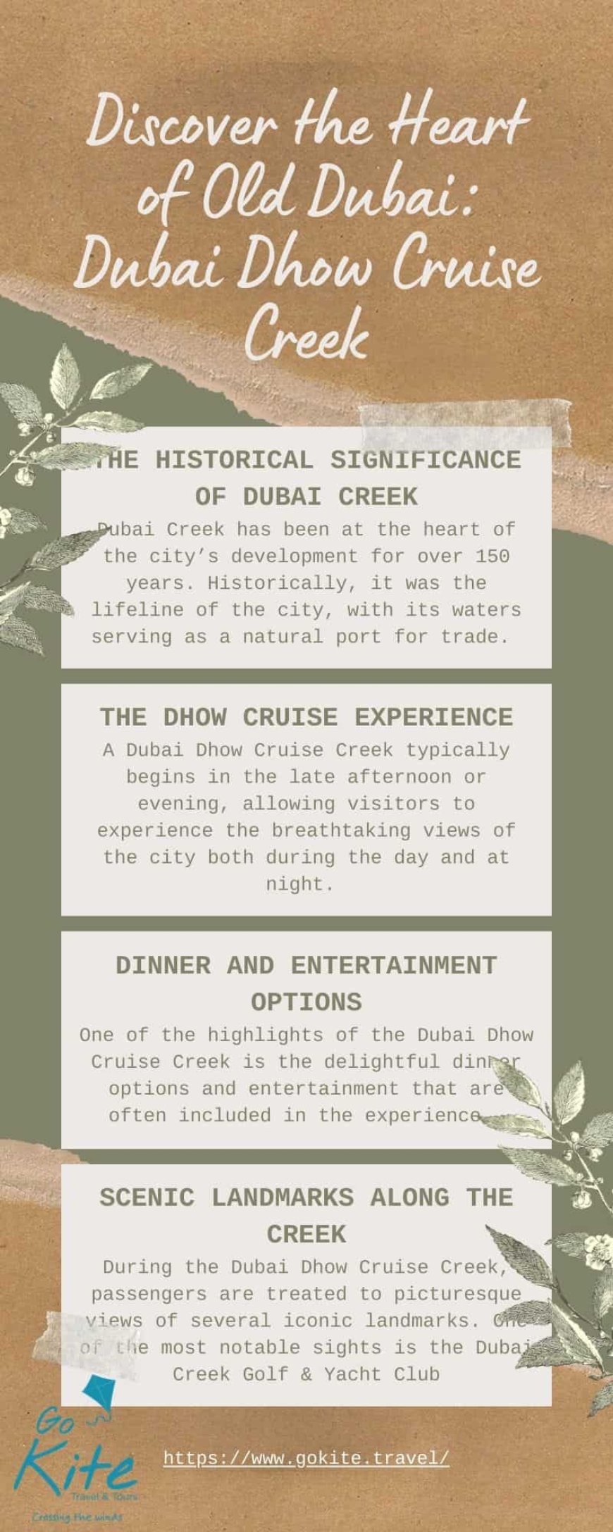 Discover the Heart of Old Dubai: Dubai Dhow Cruise Creek