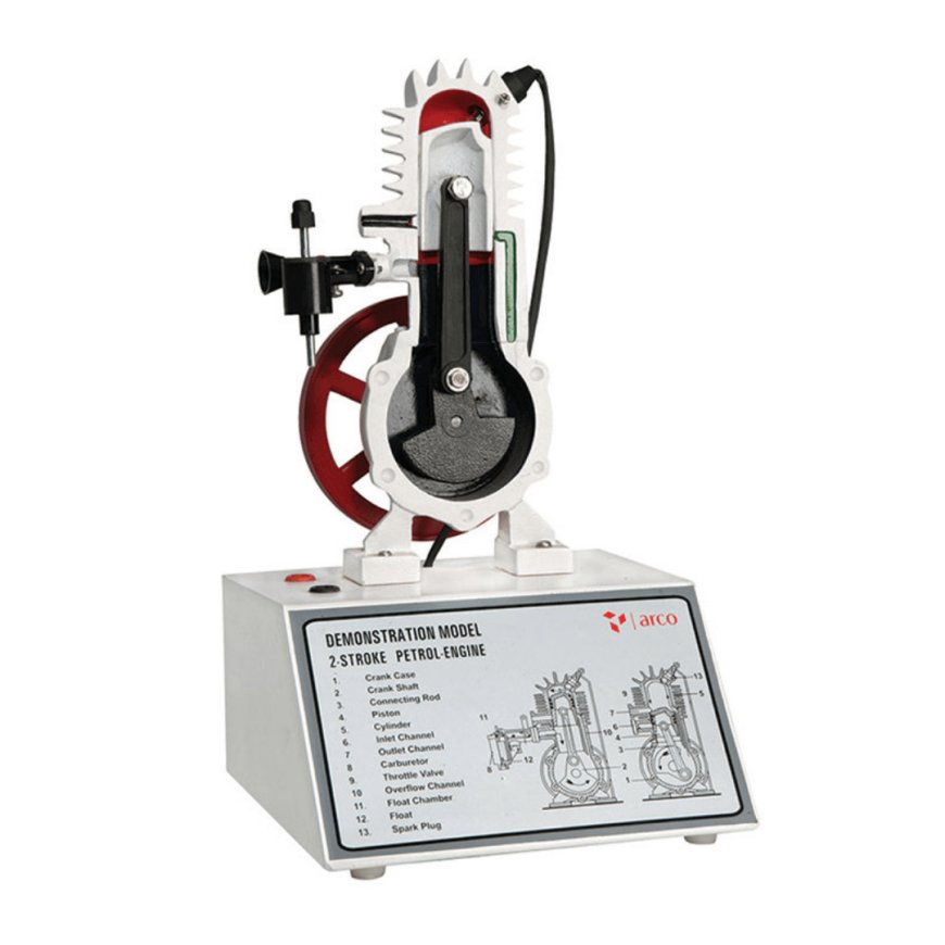 How to Read and Understand a Two Stroke Petrol Engine Diagram